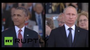 Обама не выдержал взгляд Путина