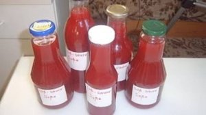 Сладко-кислый соус из красной смородины