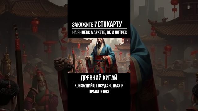 Конфуций о государствах и правителях. Древний Китай. Всеобщая история. Истокарта. Histomap смотреть онлайн