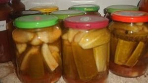 Огурцы с кетчупом чили