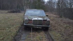 Реанимация Mercedes Benz w115 - 16 лет простря