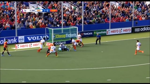 India vs Spain - Men's Rabobank Hockey World Cup 2014 Hague Pool A [05/6/2014] смотреть онлайн