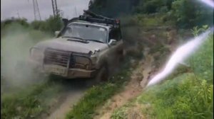 с сыновьями по бездорожью