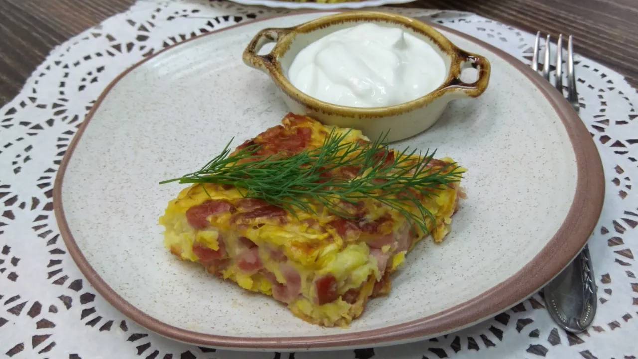 Запеканка из кабачков. Кабачковая запеканка. смотреть онлайн