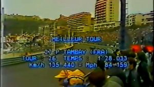 Формула 1 - Гран При Монако 1983