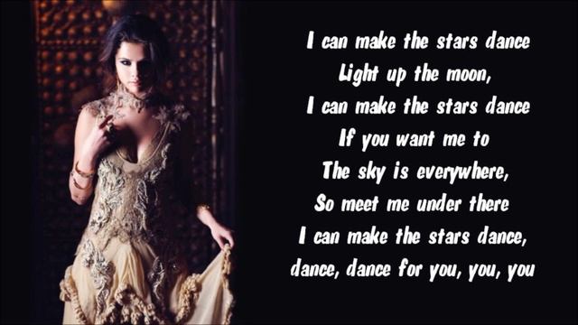 Selena Gomez - Stars Dance Karaoke / Instrumental with lyrics on screen смотреть онлайн