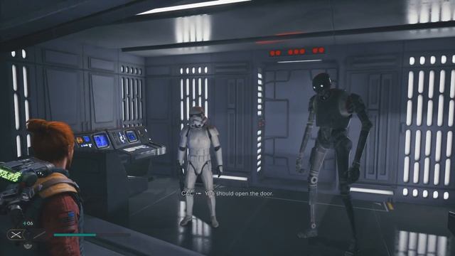 STAR WARS Jedi: Survivor Jedi Mind Trick at Nova Garon ISB base смотреть онлайн
