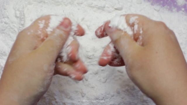 PURE BAKING SODA CUPS CRUMBLE ASMR // thin soda powder