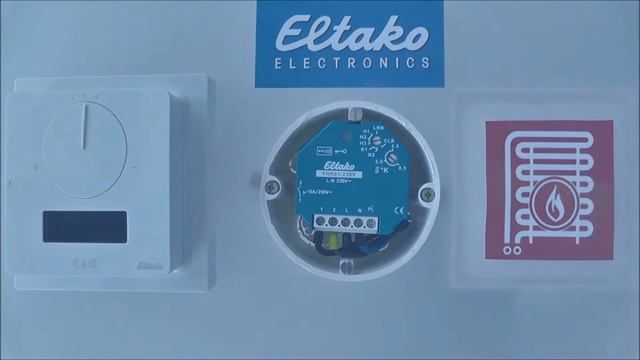 Programowanie bezprzewodowego przekaźnika do sterowania ogrzewaniem FHK61-230V | Eltako смотреть онлайн