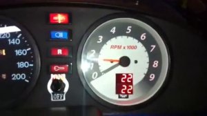 Электронный тахометр+датчик температуры+снегоход.avi