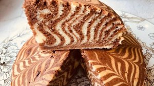 Пирог Зебра - печем дома. Простой рецепт пирога