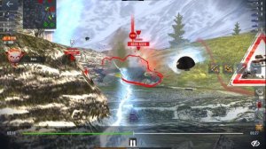 новинка бой на fv215b(183) sturdust