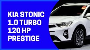 KIA STONIC 1.0 TURBO AT PRESTIGE. Ю.Корея. Осмотрели и купили для Владимира из Владивостока