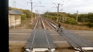 вид с поезда