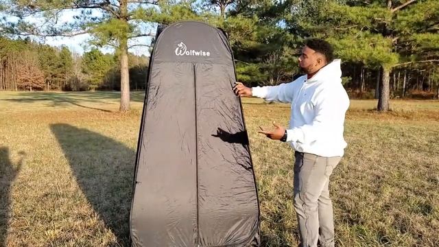 WolfWise Portable Popup Tent Setup and Review