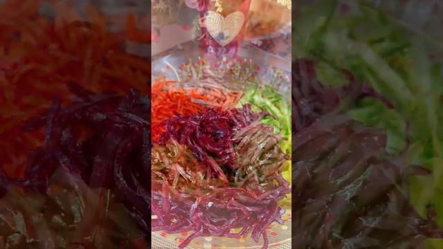 Очень вкусный салат!Very tasty salad! #еда #пирогскакао #узбечкаготовит #салат #food #salad
