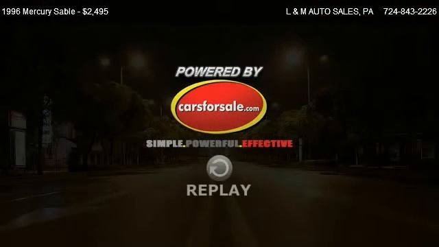 1996 Mercury Sable LS - for sale in New Brighton, PA 15066 смотреть онлайн