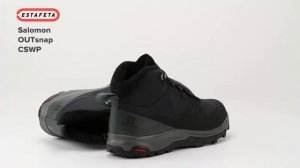 Ботинки Salomon OUTsnap CSWP Black/Urban Chic/Bk FW20-21 411100