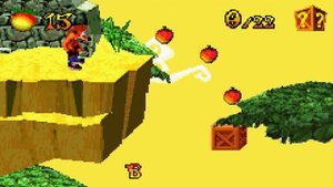 Evolution of beginning and end of levels - Crash Bandicoot Games