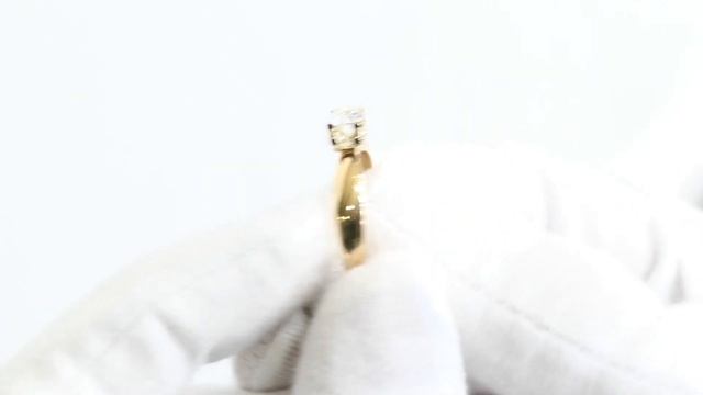 Золотое кольцо с цирконием арт. 081221.10.21-78 смотреть онлайн