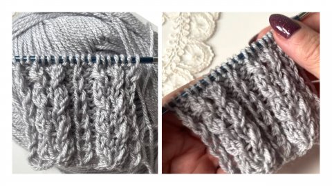 Очень симпатичный узор🥰