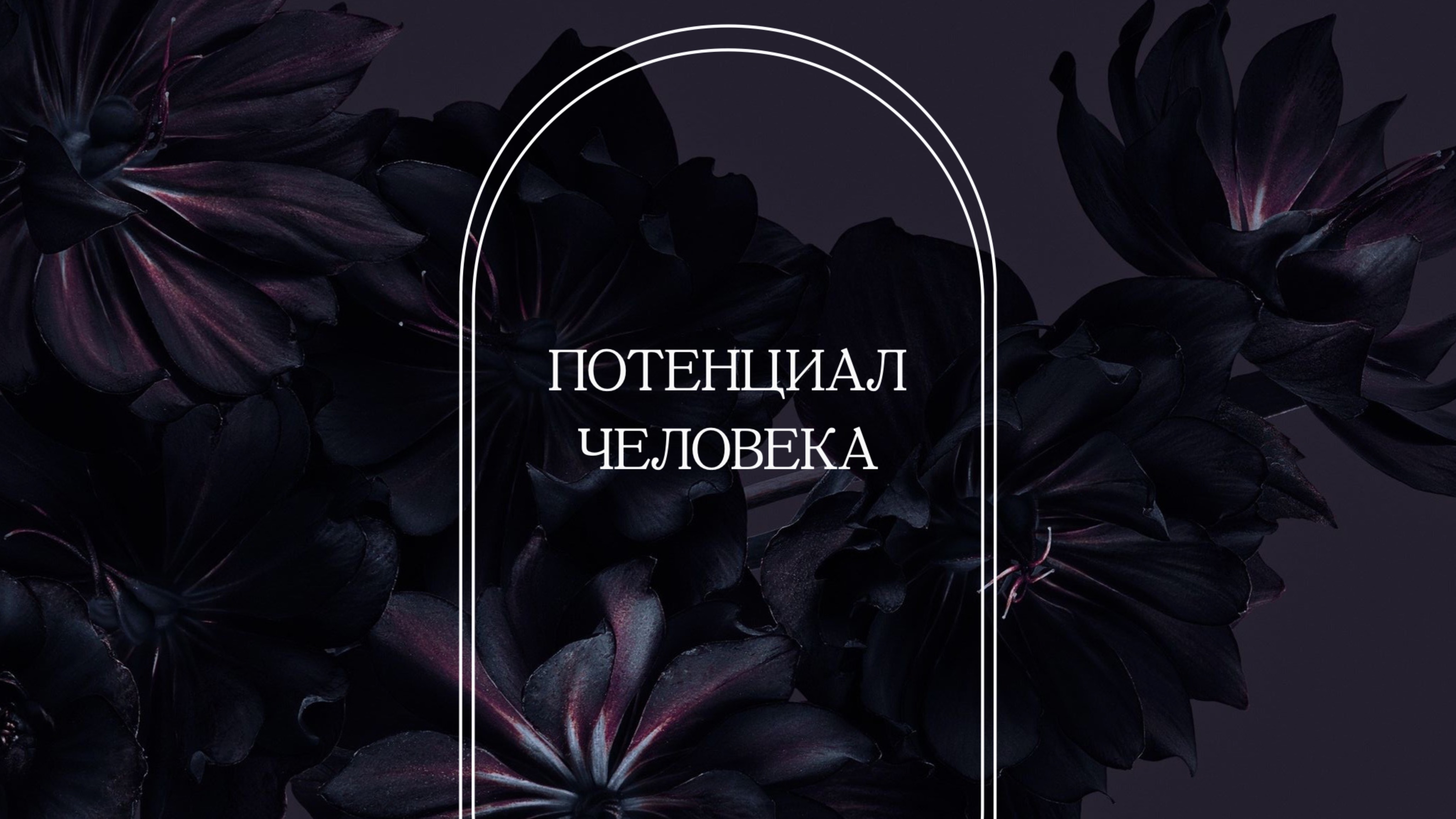 Потенциал человека