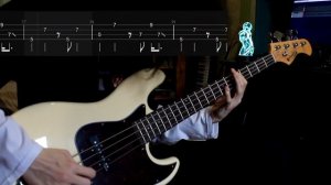 Валентин Стрыкало - Кайен (Bass Cover + ТАБЫ) | Guitar Backing Track