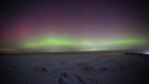Полярное сияние 01.01.2025