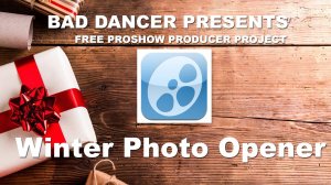 Free ProShow Producer project - Winter Photo Opener ID 02012025