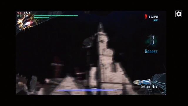 Devil May Cry 5 Nero VS Boss Goliath 30 FPS Mobox Windows Emulator for Android Offline