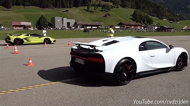 Буггати широн VS ламборгини авентадор смотреть онлайн