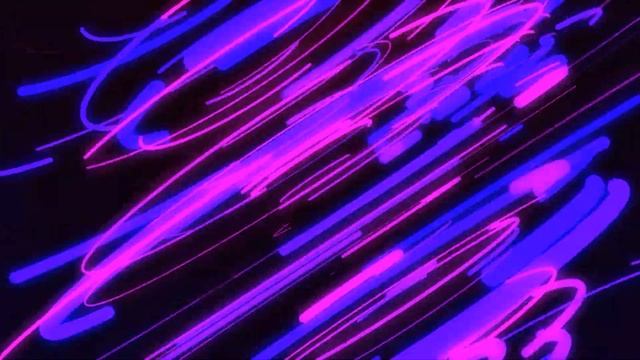 Психоделика - Заставка - Вращающиеся вихревые неоновые кольца смотреть онлайн