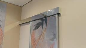 зеркальная дверь купе в гардеробную систему Аристо