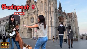 Панорамный вид на Рыбацкий бастион в самом сердце Европы | пешеходная экскурсия в формате 4К