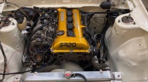 Nissan bluebird 910 SR20DET запуск двигателя