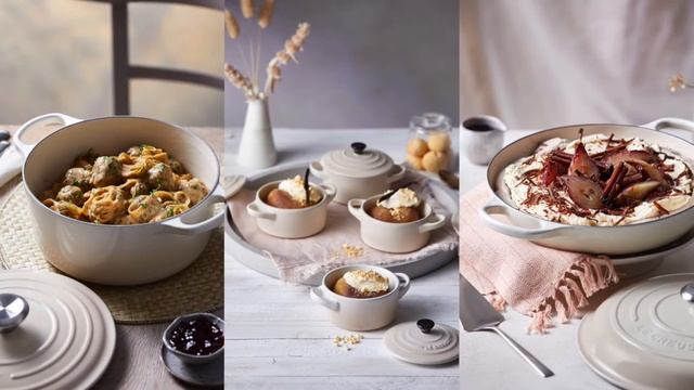 Меренга – новый цвет в палитре Le Creuset