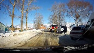 05.03.2021 Чамзинка, Авария, ул.К.Маркса