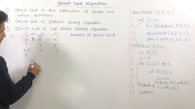 Quick Sort Algorithm| Divide and Conquer| Quick Sort Algorithm Analysis | PART 3.2