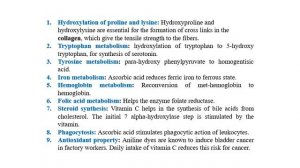 Vitamin C revision