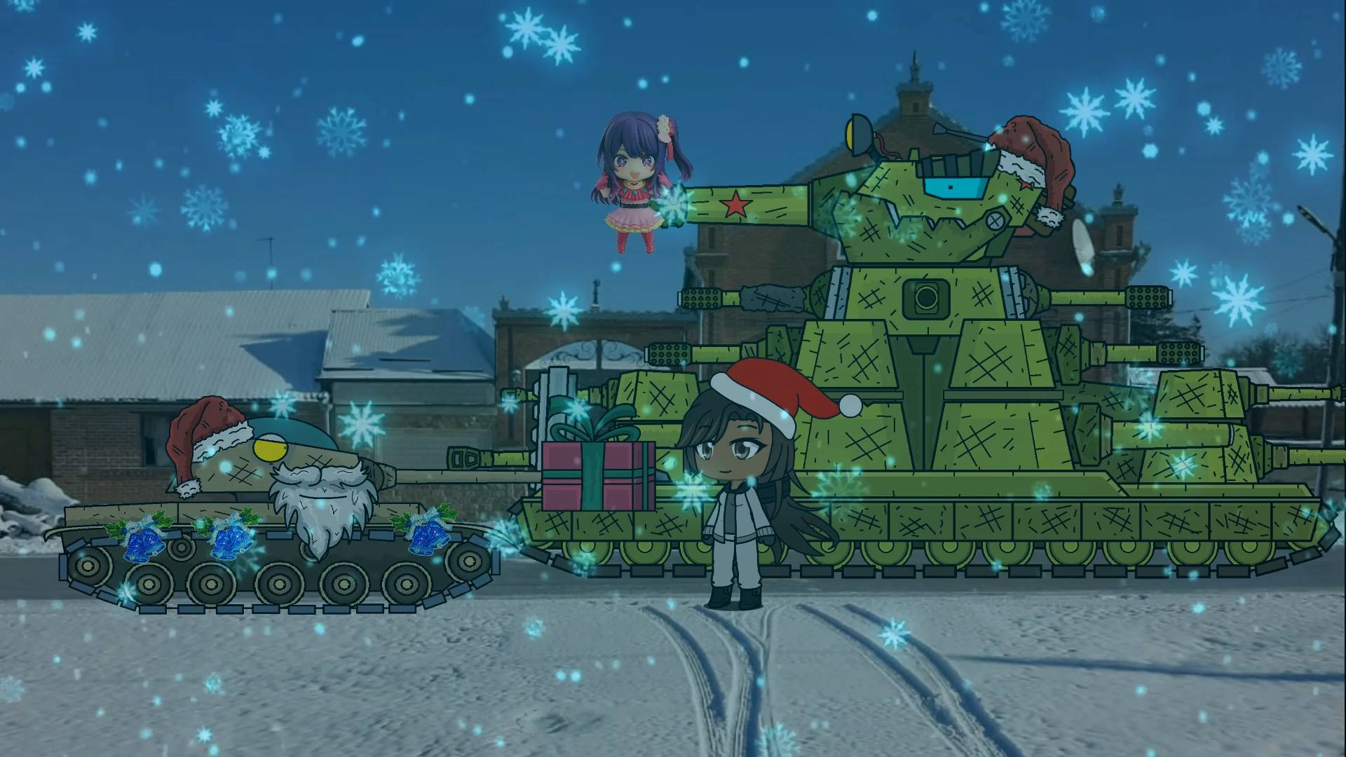 МЫ создали подарки для ВСЕХ ДРУЗЬЯМ! КВ-44 хочет загадать желание для Дедушки Сармат мороз Мультики смотреть онлайн