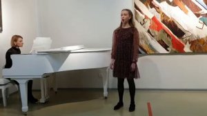 "Весенняя песня" В.А. Моцарт  "Мотылёк" Р. Шуман Бобрякова Анна