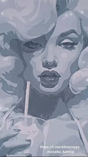 Картина по номерам Мерлин Монро