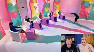 Смешные моменты из реакции на сердца за любовь от юлика и Хованского