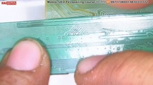 Ckv line short repair | Ckv line short killer | led tv repairing course | led tv panel repair