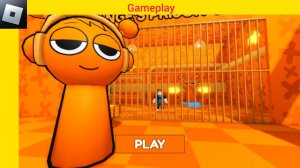 Gameplay of 🍊 ТЮРЬМА ОРАНЖЕВОГО СПЛАНКИ! (Обби)