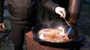 УЗБЕКСКИЙ ПЛОВ из БАРАНИНЫ в КАЗАНЕ на костре! Как приготовить рассыпчатый П_Full-HD