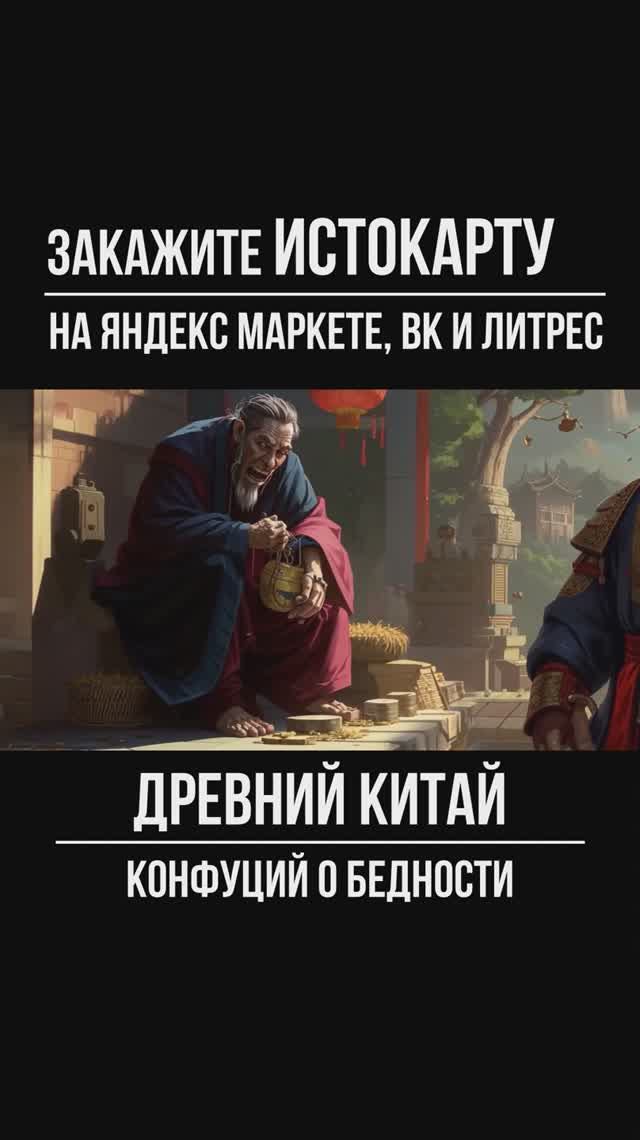 Конфуций о бедности. Древний Китай. Всеобщая история. Истокарта. Histomap смотреть онлайн
