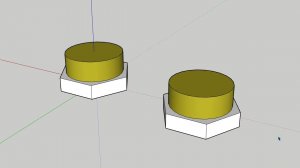 Sketchup_Создание компонентов с привязкой