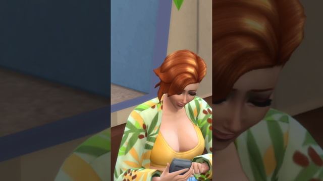 Упс😏 Вот это реализм😅 Sims 4🛁