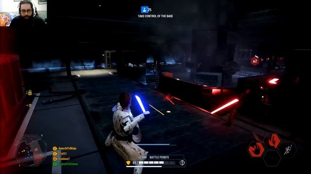 Star Wars Battlefront 2 - Obi Wan Kenobi thought this intense match would never end! MY FACE REVEAL смотреть онлайн